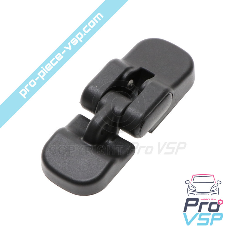 Door glass hinge