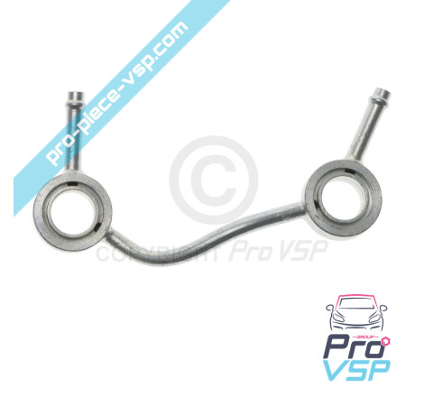Injector back pipe