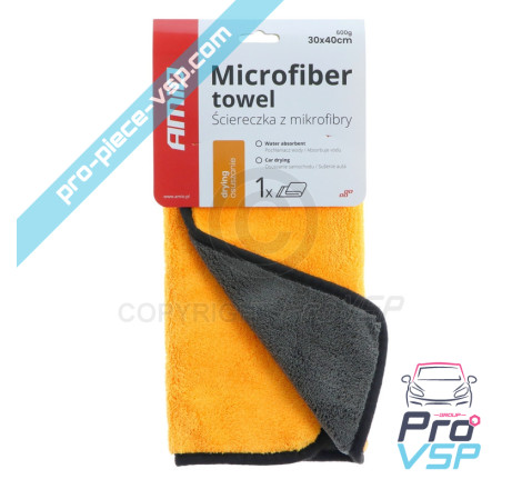 Microfiber drying
