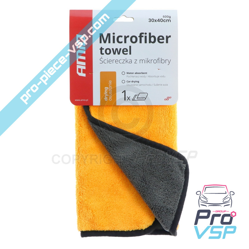 Microfiber drying