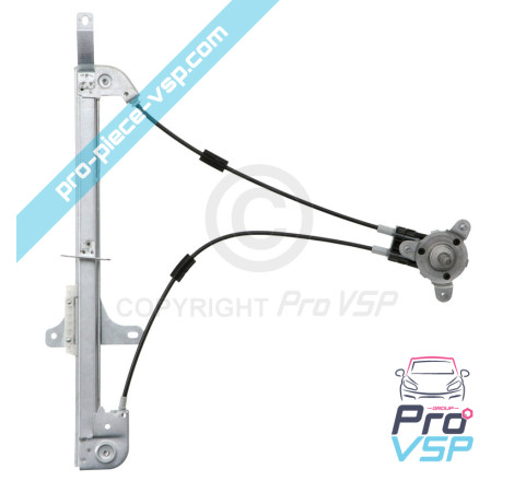 Right manual window lift