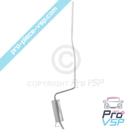 Exaustor adaptável para Microcar Mc2