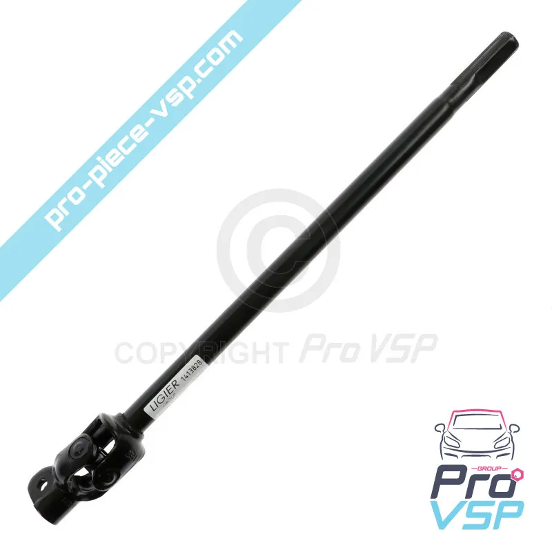 Steering column cardan origin for Ligier Microcar Dué