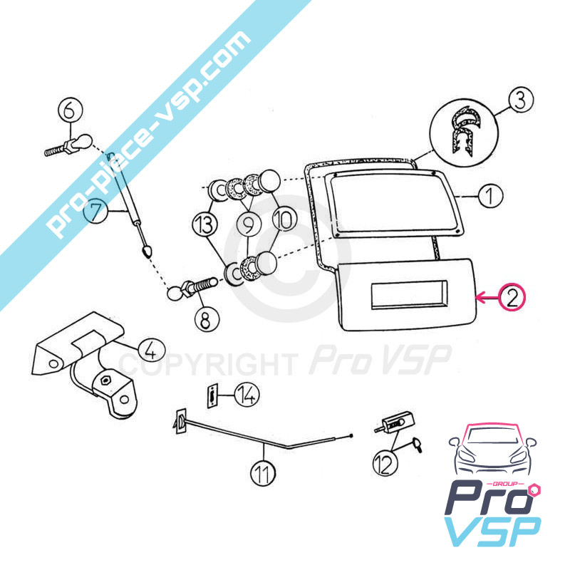 Hatchback panel