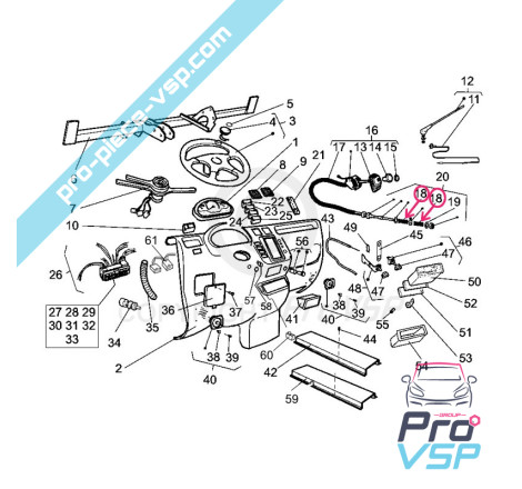 Inverter cable spring