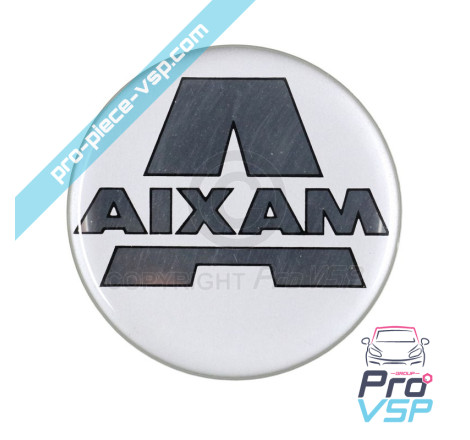 Autocollant central de jante pour Aixam