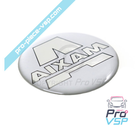 Zentraler Rim-Aufkleber für Aixam