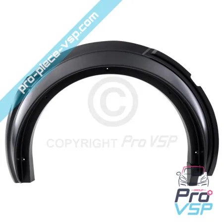 Pasaje de la rueda delantera izquierda y trasera derecha