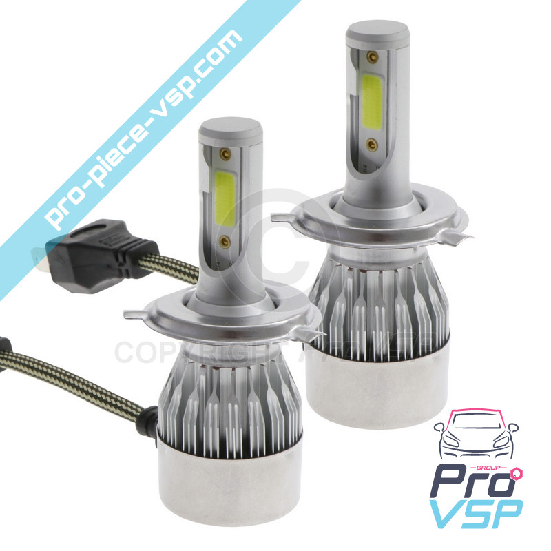 H4 LED bulbs