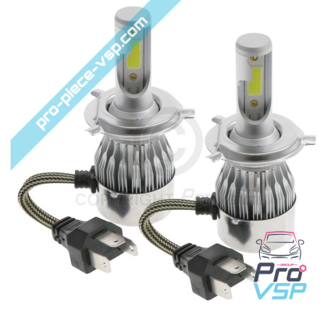 H4 LED bulbs