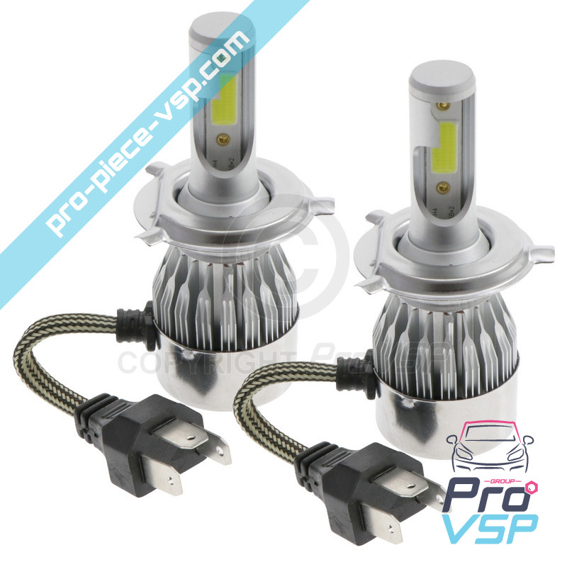H4 LED bulbs