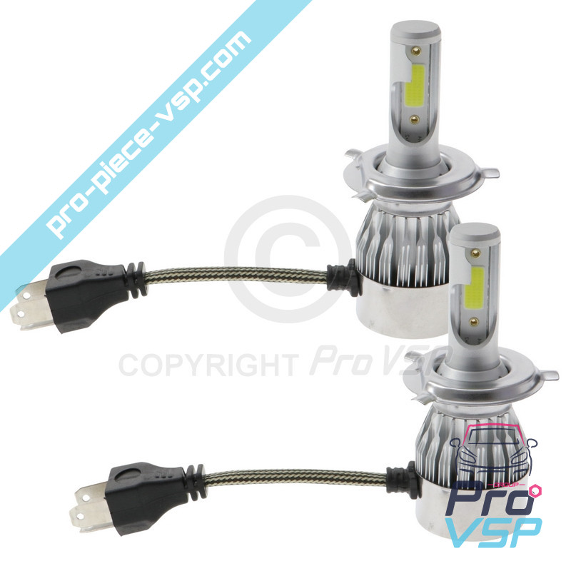 H4 LED bulbs