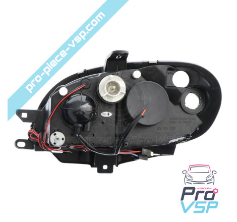 Scheinwerfer, bevor Sie Angeleyes schwarz machen Microcar Virgo 3 , Ligier Xtoo 1 , 2, max, Jdm Albizia , Abaca , Bellier Divane