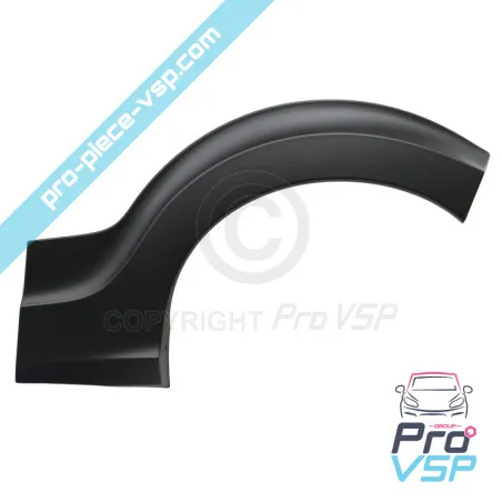 Left rear wing extension