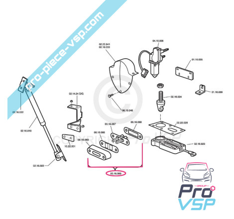 Tailgate contactor