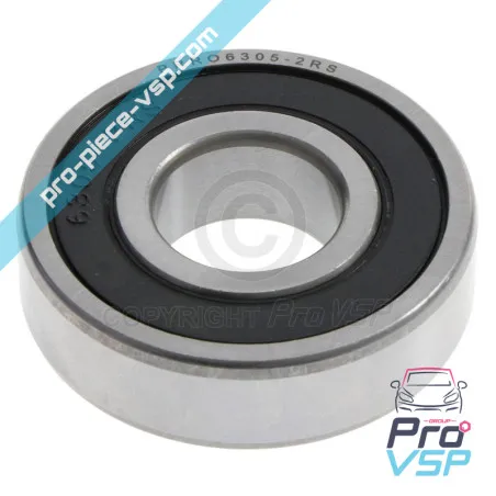 Rodamiento de la rueda trasera