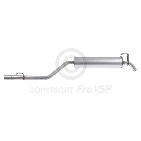 Rear silencer