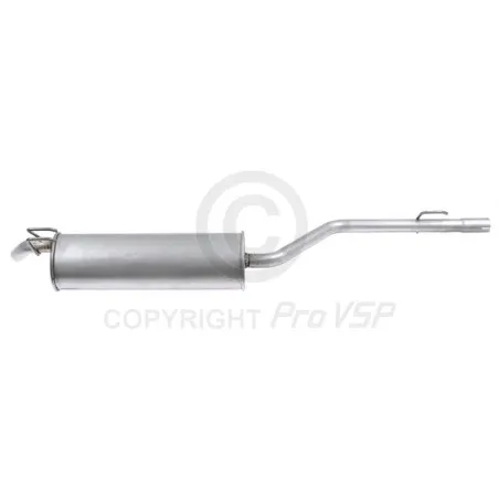 Rear silencer