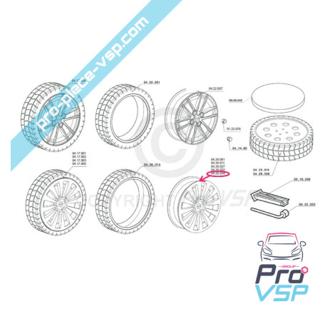 15 inches aluminum rim