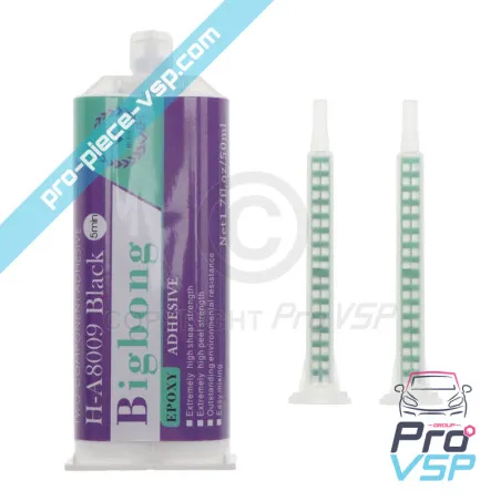 BI component glue for plastic repair