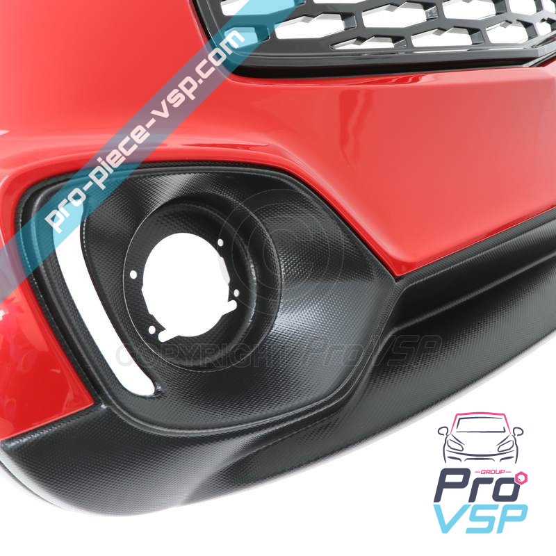 Front bumper origin (red)