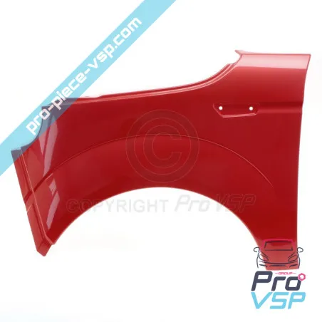 Aile avant gauche origine ( rouge toledo ) pour Microcar Dué