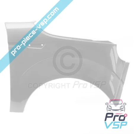 Asa dianteira direita original (cinza mineral) para Microcar Dué