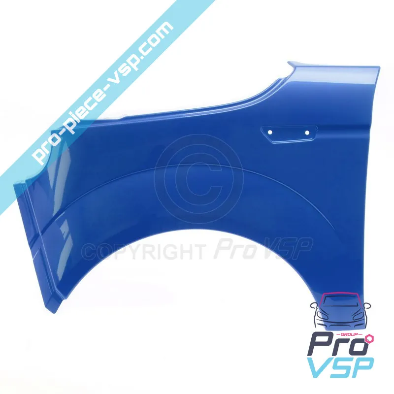 Aile avant gauche origine ( bleu reef ) pour Microcar Dué