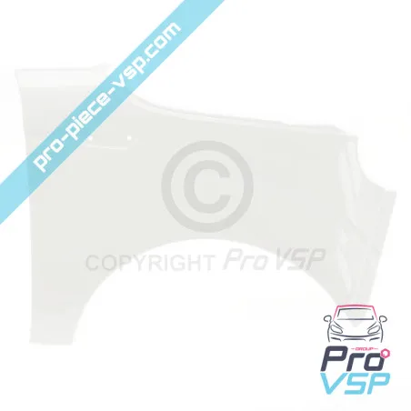 Asa dianteira original direito (branco perolado) para Microcar Dué