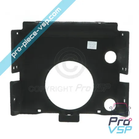 Insonorización del motor delantero