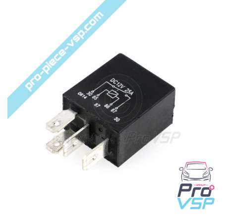 4-pin black relay