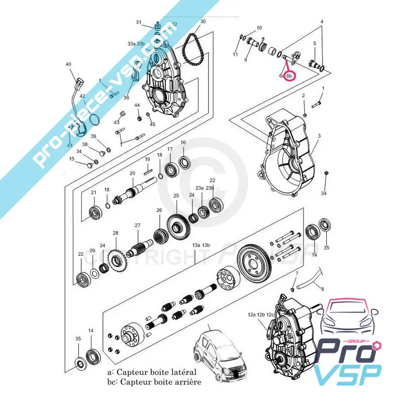 Selector de casete