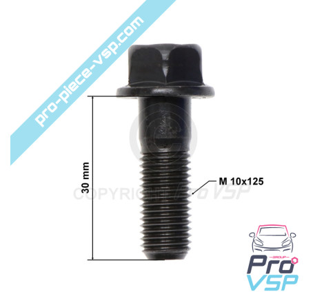 Motor steering wheel screw