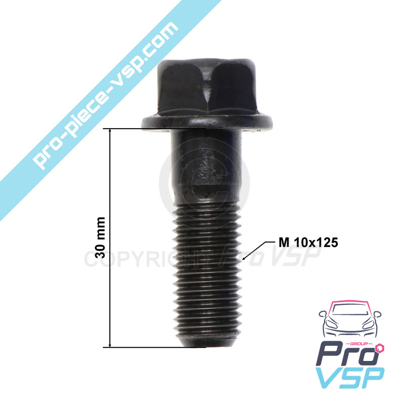 Motor steering wheel screw
