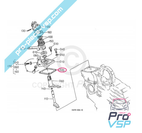 Acceleration platinum gasket
