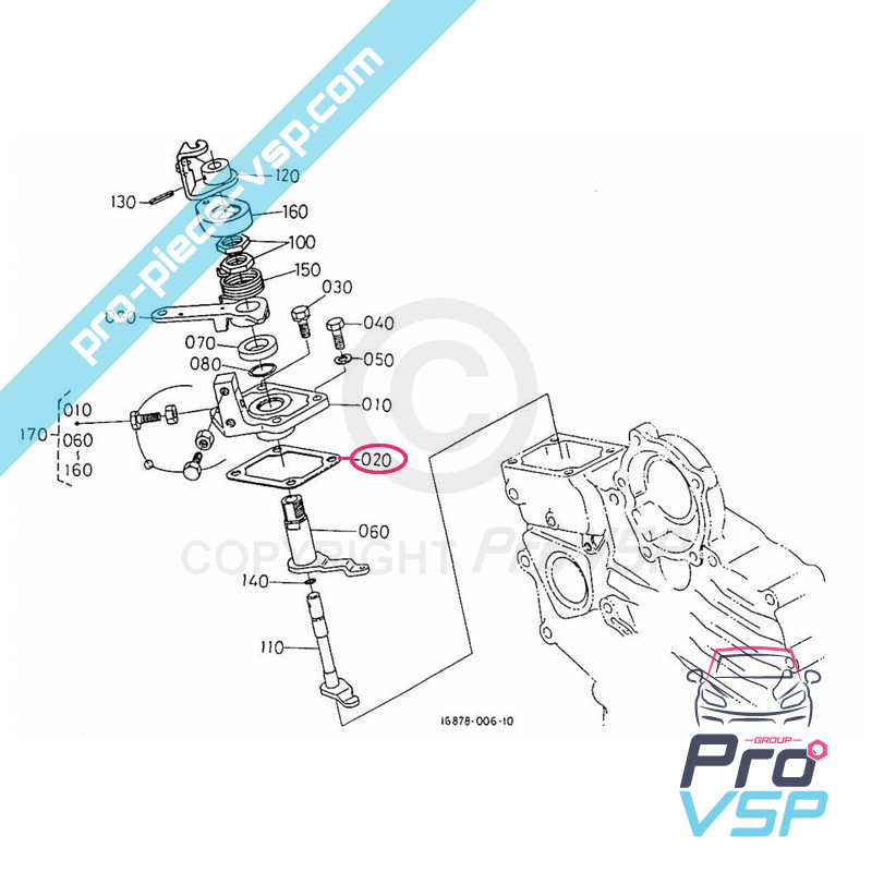 Acceleration platinum gasket