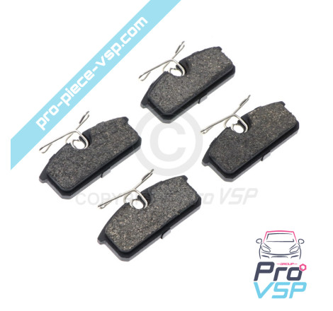 Pastillas de freno traseras