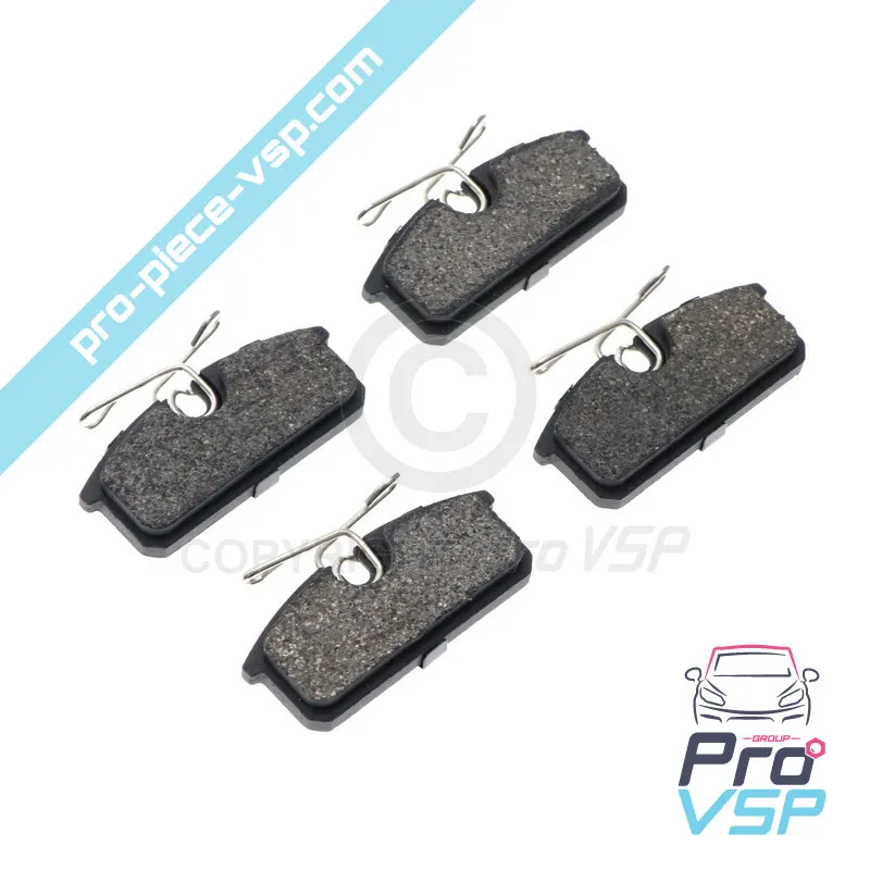 Pastillas de freno traseras