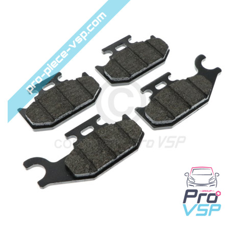 Pastilhas frontais adaptáveis para Renault Twizy
