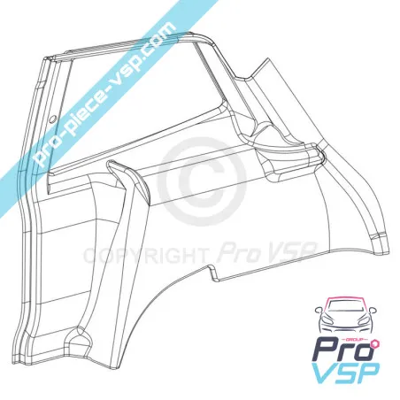 Relleno de tronco recto