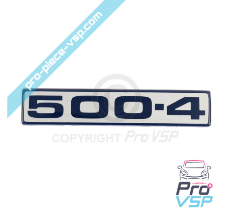 Origem do logotipo do Hatchback para Aixam 500.4