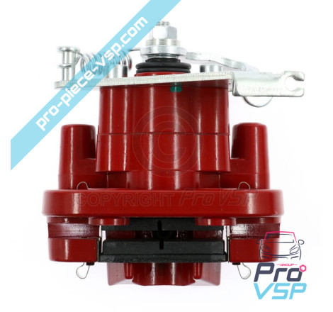 Red left brake brake caliper