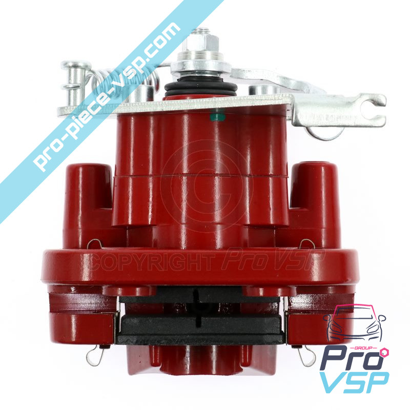 Red left brake brake caliper