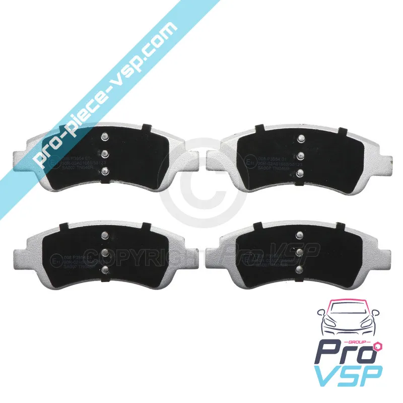Plaquettes de frein avant pour Citroën Ami / Opel Rocks-E / Fiat Topolino / Premier montage