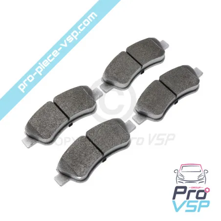 Frambromsbelägg för Citroën Ami / Opel Rocks-E / Fiat Topolino / Första församlingen