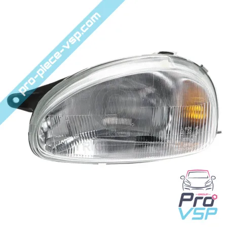 Farol esquerdo para Microcar Virgo 1 e 2 Chatenet Media Barooder Casalini