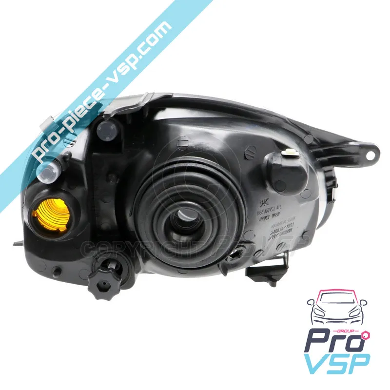 Faro izquierdo para Microcar Virgo 1 y 2 Chatenet Media Barooder Casalini