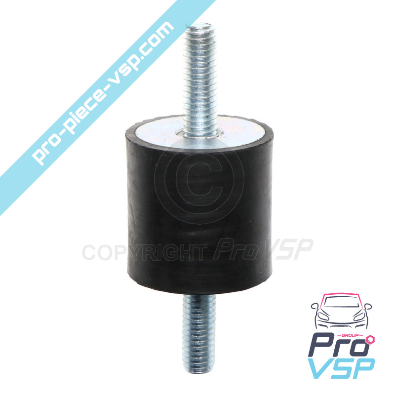 Silent exhaust block