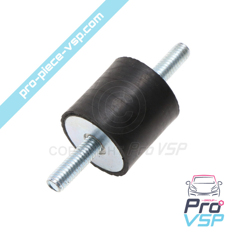 Silent exhaust block