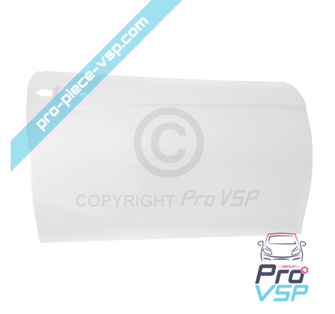 Right door outer panel origin (pure white)
